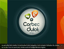 Tablet Screenshot of corbec-noveclair.com